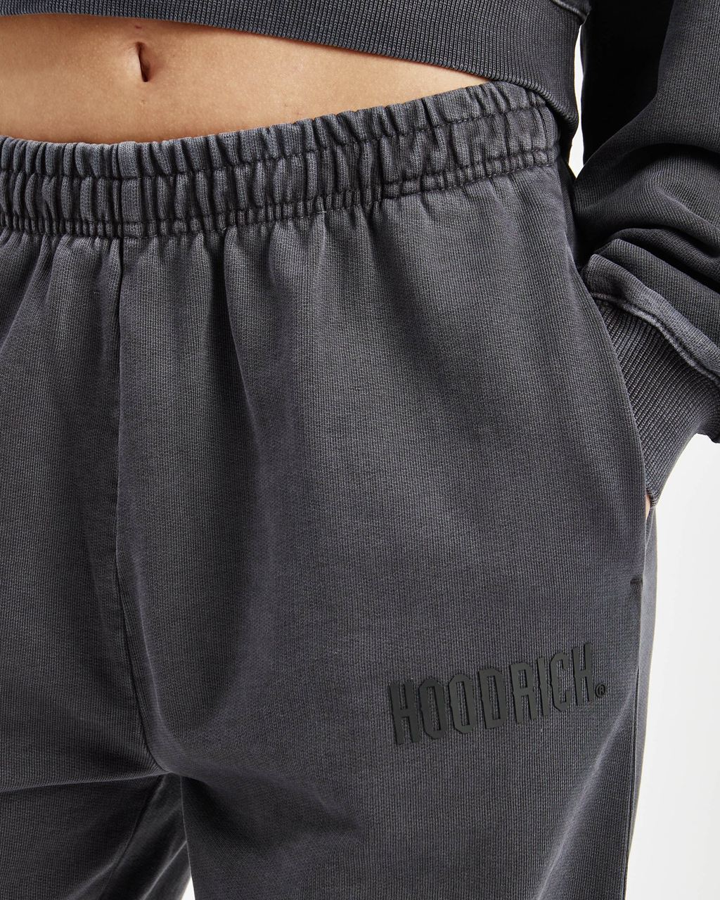 Black Hoodrich Premium Essentials Joggers USA | 062-HGNIVU