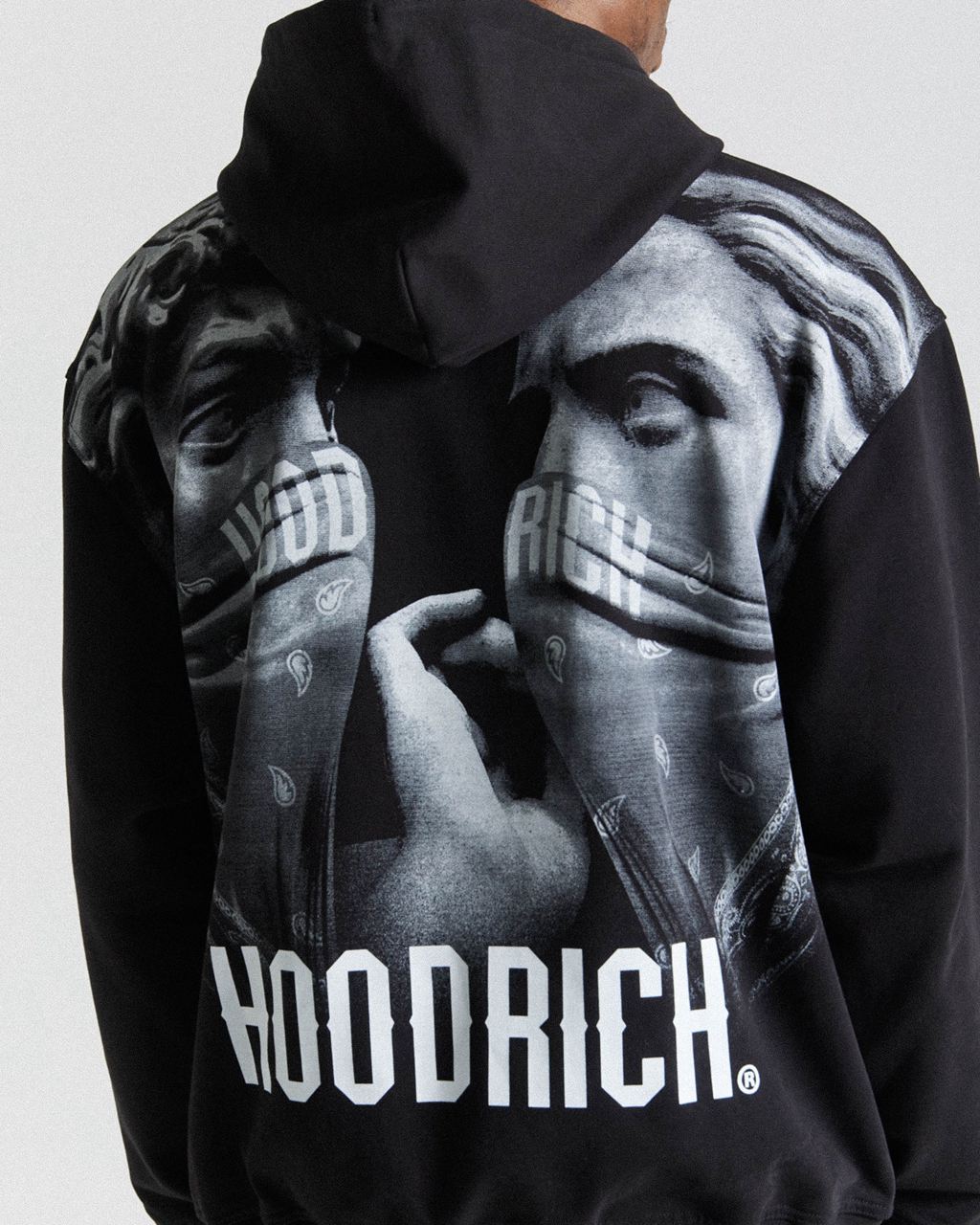 Black Hoodrich Renaissance Resurgence Hoodie USA | 243-LFVHZP