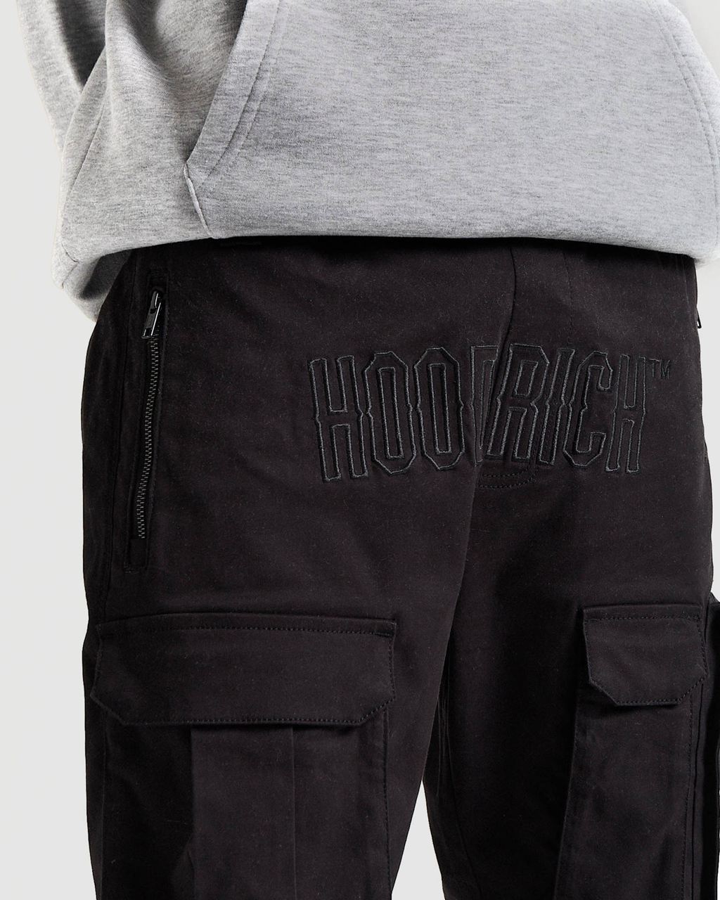 Black Hoodrich Resist Cargo Pants USA | 760-KAJGER