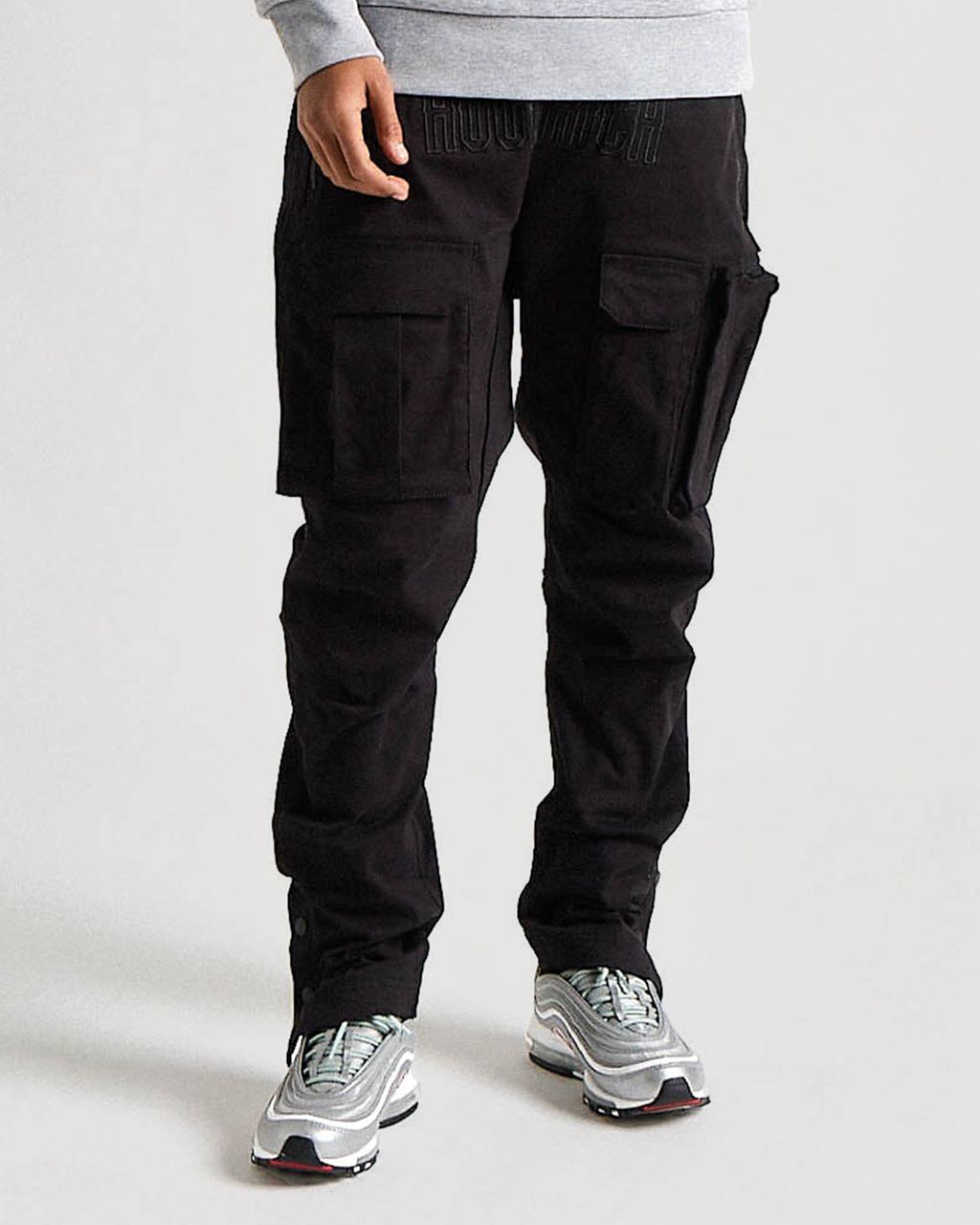 Black Hoodrich Resist Cargo Pants USA | 760-KAJGER