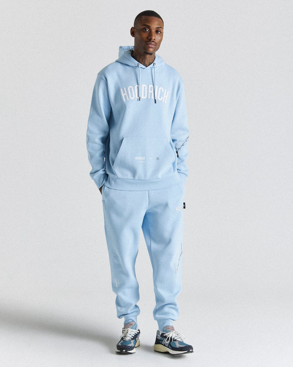 Blue/White Hoodrich Caliber Joggers USA | 134-QFVDMX