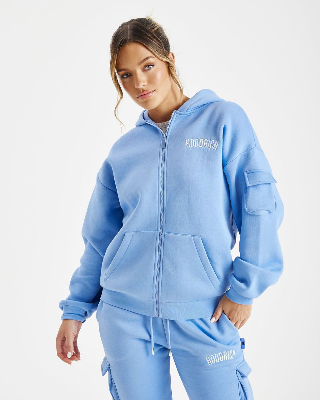 Blue Hoodrich Luna Hoodie USA | 875-DECZAX