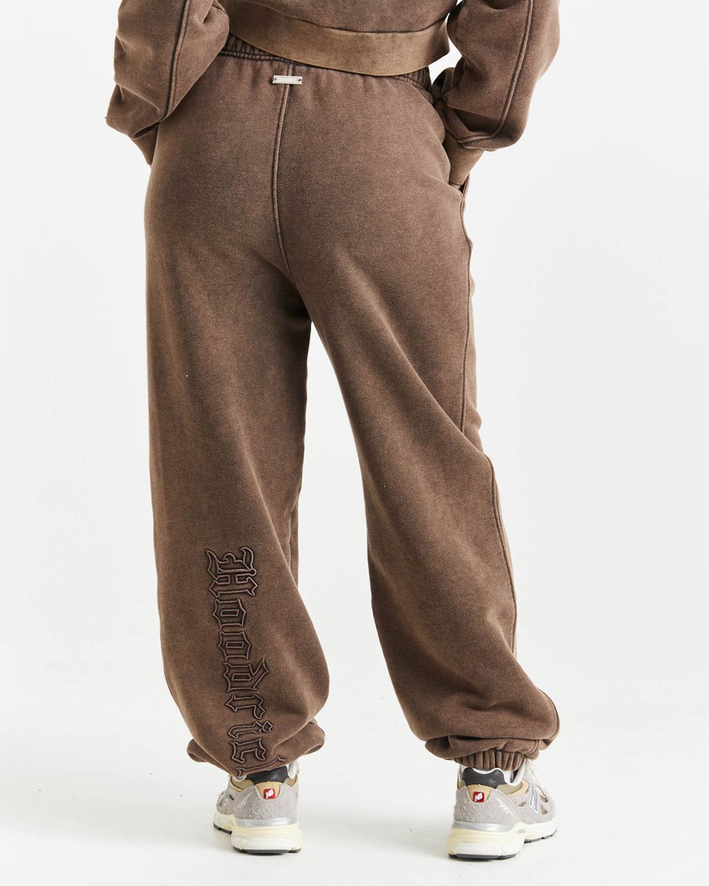 Brown Hoodrich Fade Oversized Joggers USA | 031-GJRYUX