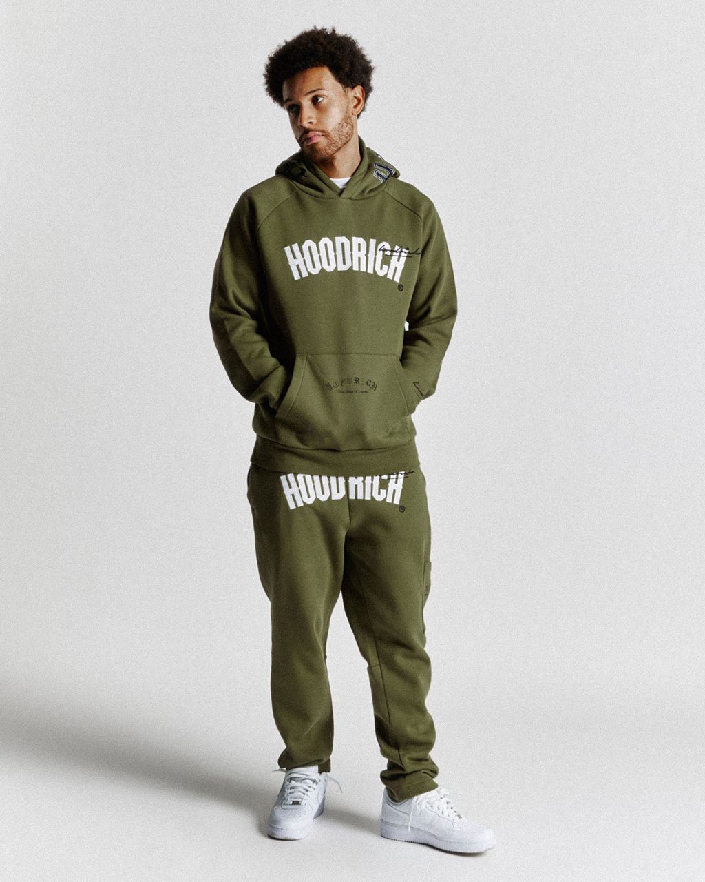 Green/Grey/Black/White Hoodrich Stature Joggers USA | 260-BNYIKD