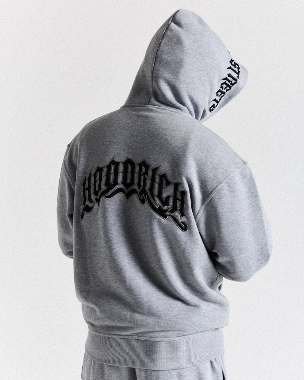 Grey/Black Hoodrich Ritual Hoodie USA | 506-KQASNV