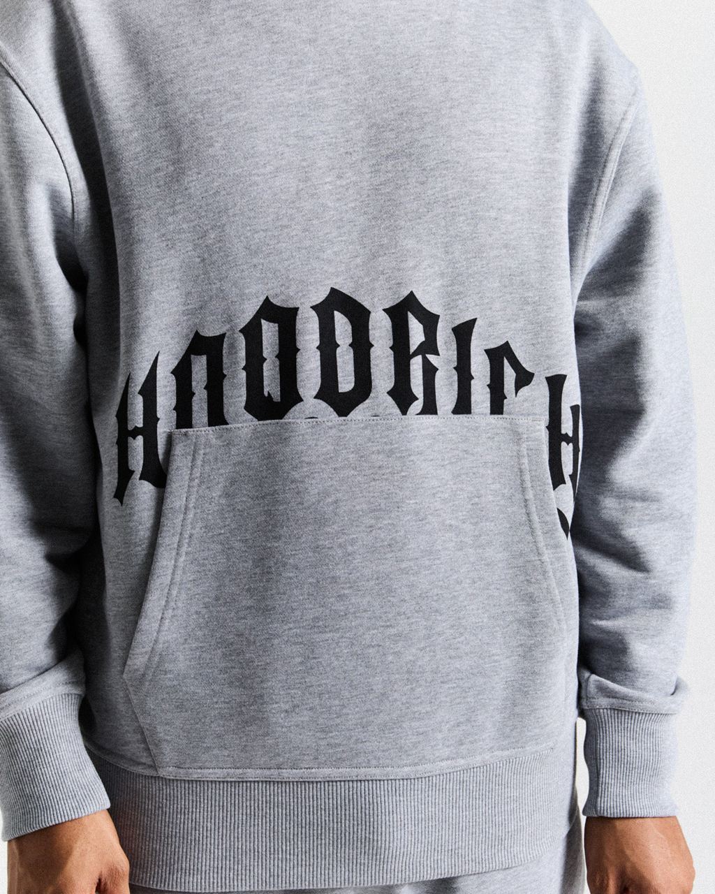 Grey/Black Hoodrich Ritual Hoodie USA | 506-KQASNV