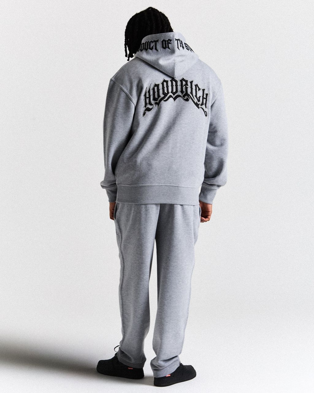 Grey/Black Hoodrich Ritual Hoodie USA | 506-KQASNV