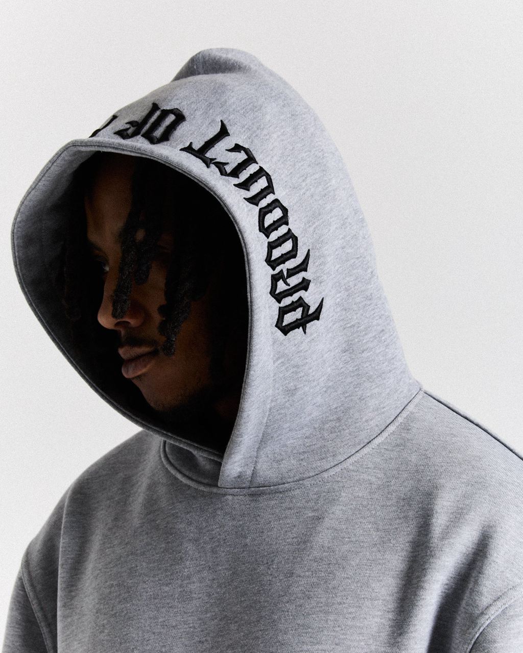 Grey/Black Hoodrich Ritual Hoodie USA | 506-KQASNV