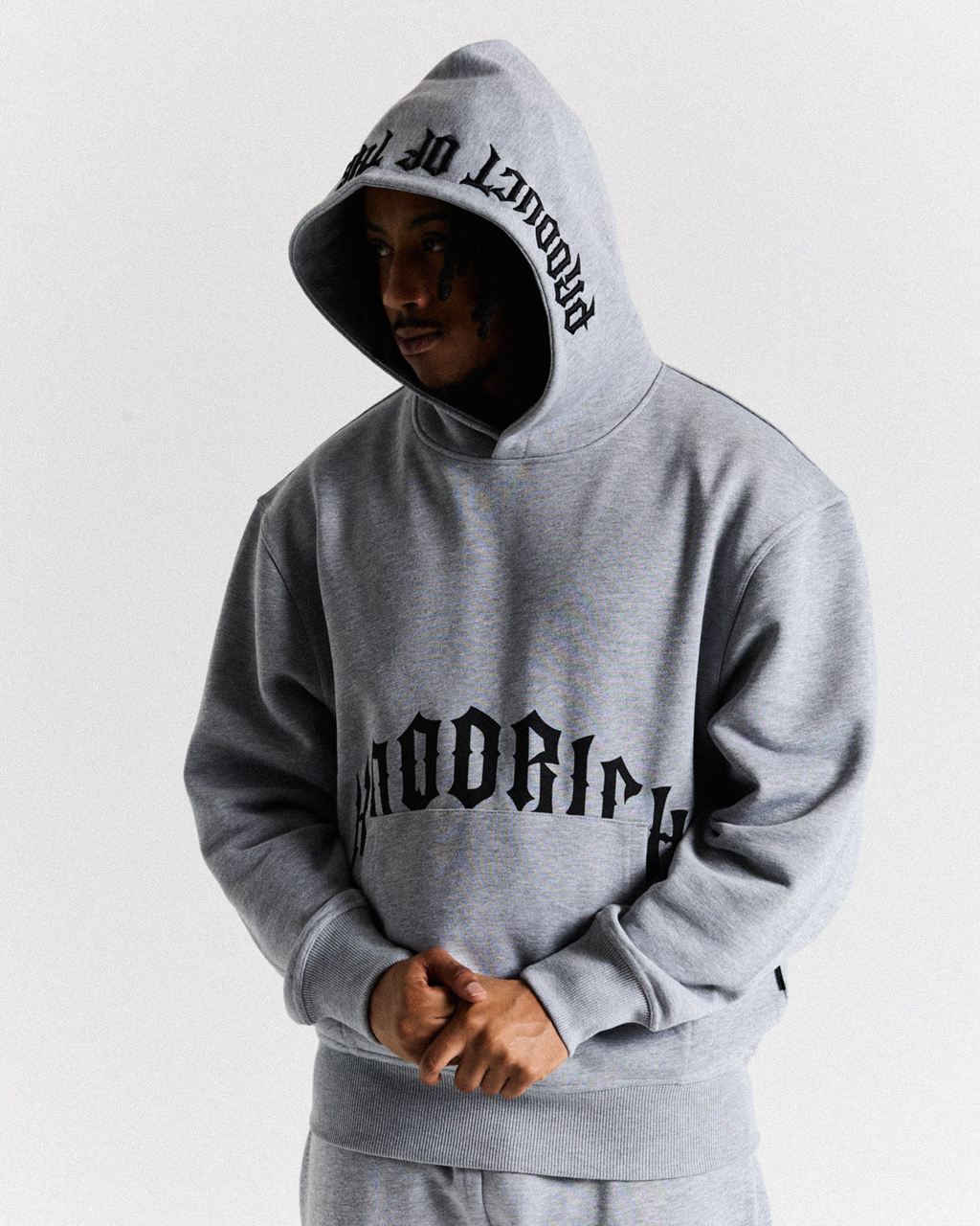 Grey/Black Hoodrich Ritual Hoodie USA | 506-KQASNV