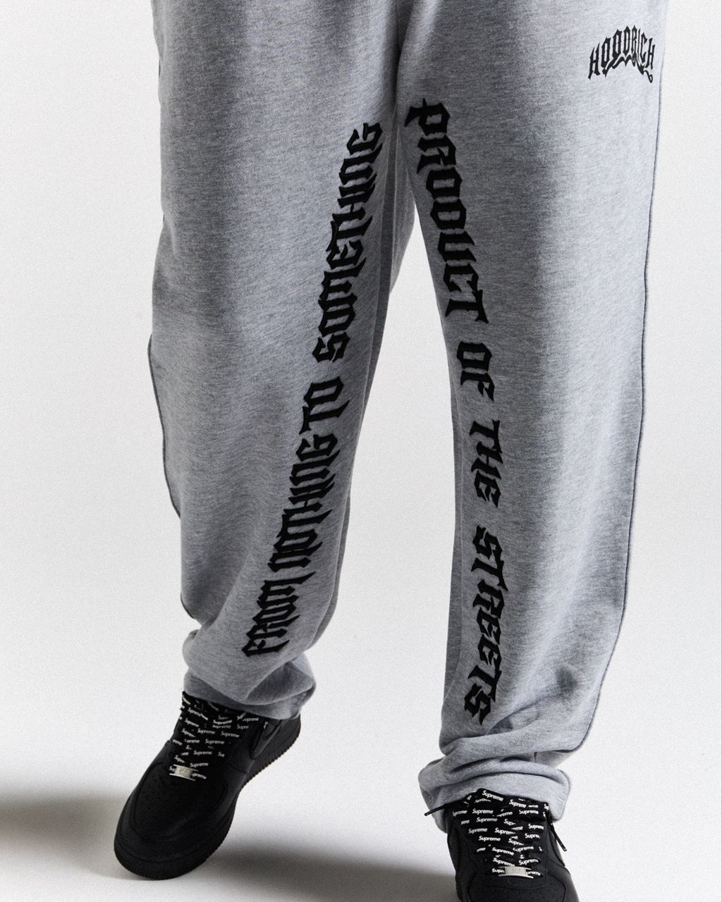 Grey/Black Hoodrich Ritual Joggers USA | 895-TSNXME