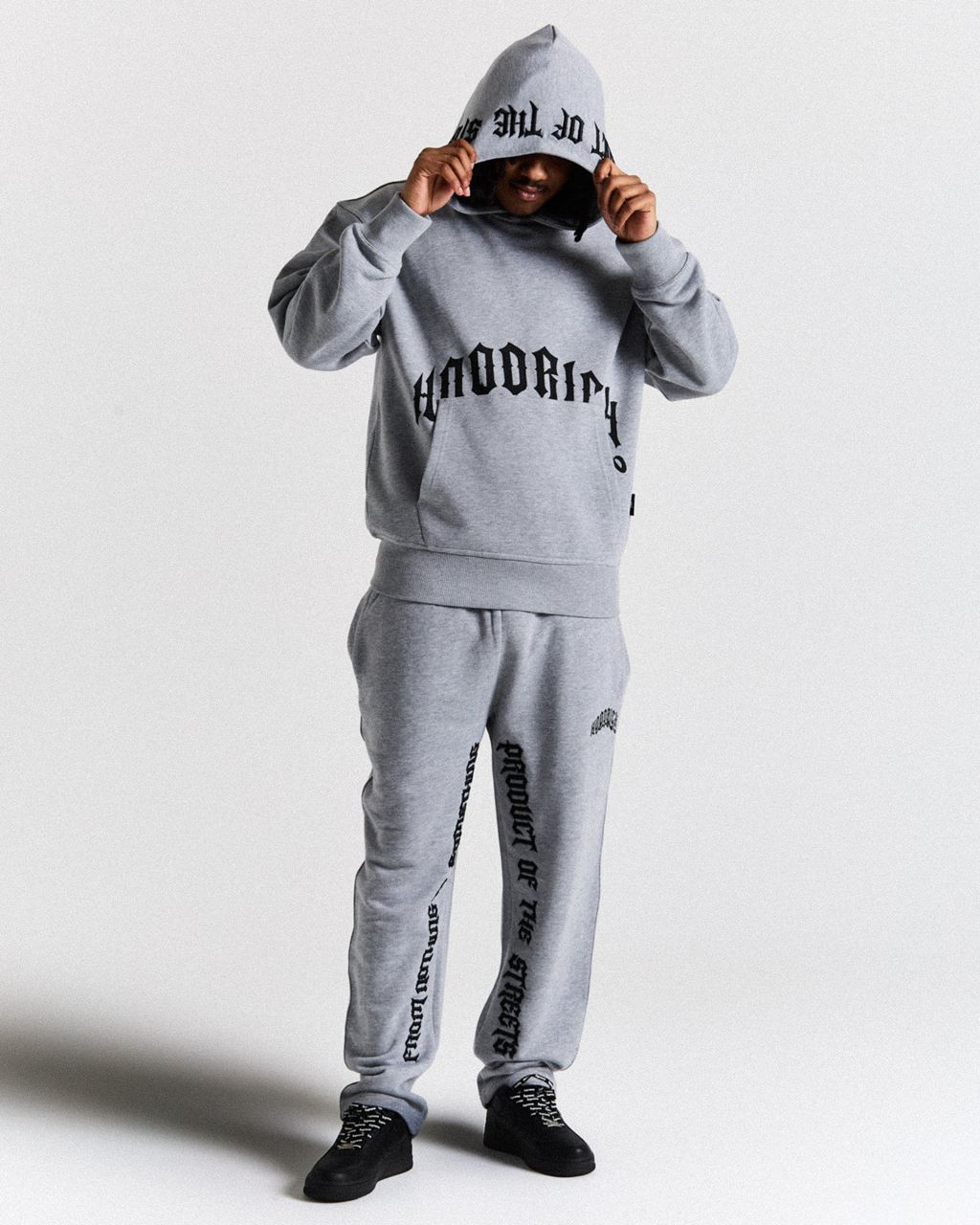 Grey/Black Hoodrich Ritual Joggers USA | 895-TSNXME