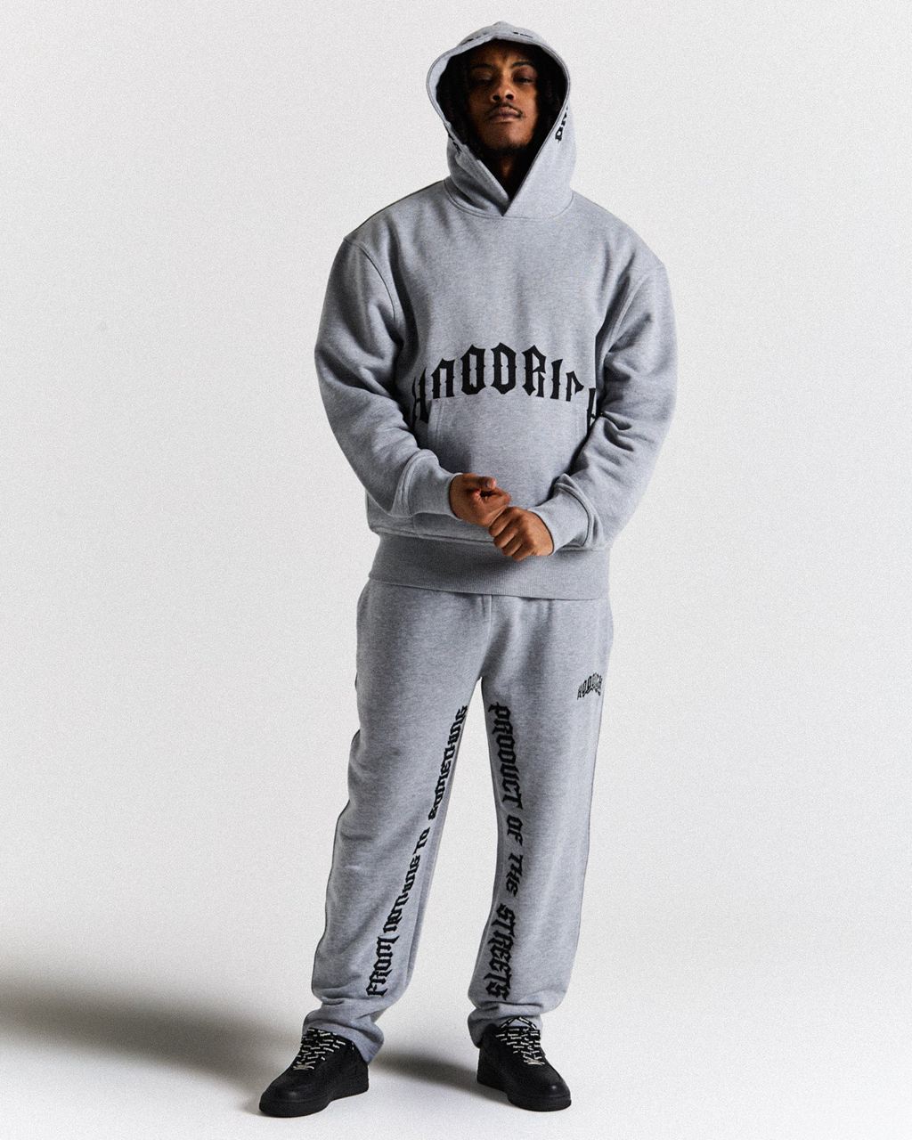 Grey/Black Hoodrich Ritual Joggers USA | 895-TSNXME