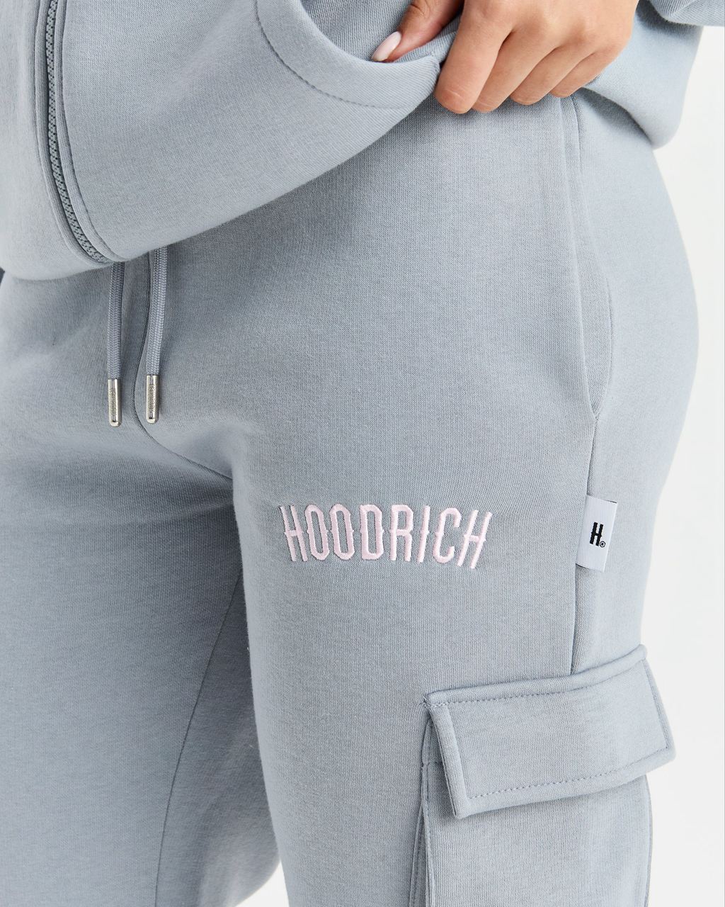 Grey/Pink Hoodrich Luna Joggers USA | 185-VUTEPM