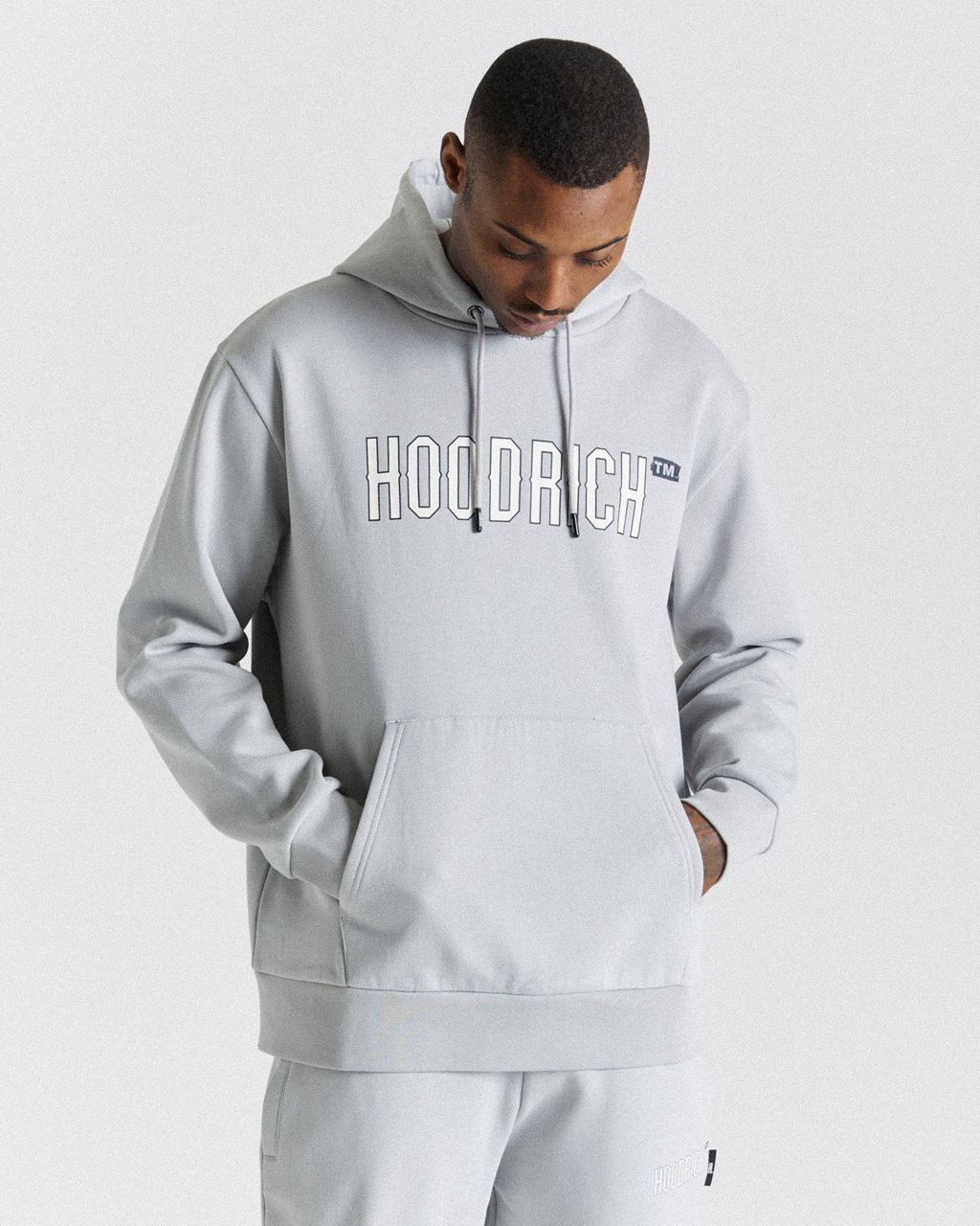 Grey/White/Navy Hoodrich Akira Hoodie USA | 182-OGJSCH