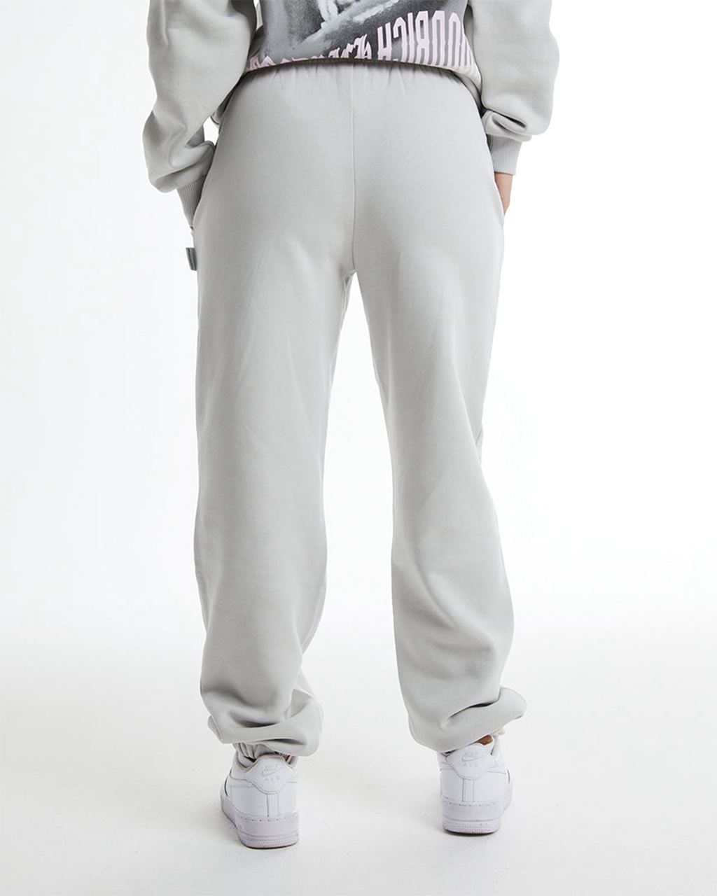 Grey/White/Pink Hoodrich Flex Joggers USA | 672-TEDUKA