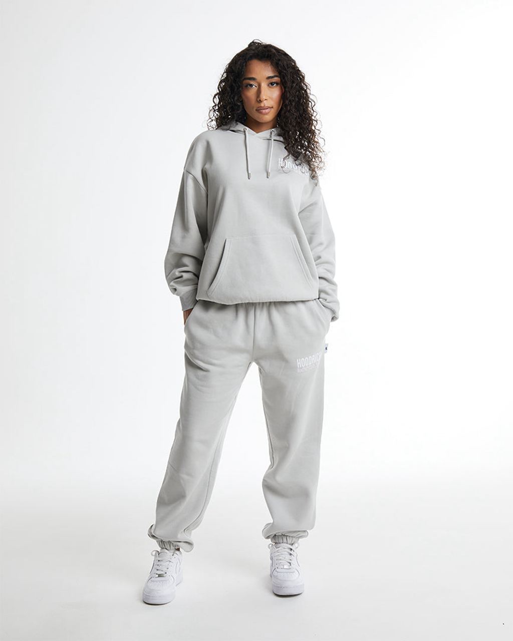 Grey/White/Pink Hoodrich Flex Joggers USA | 672-TEDUKA