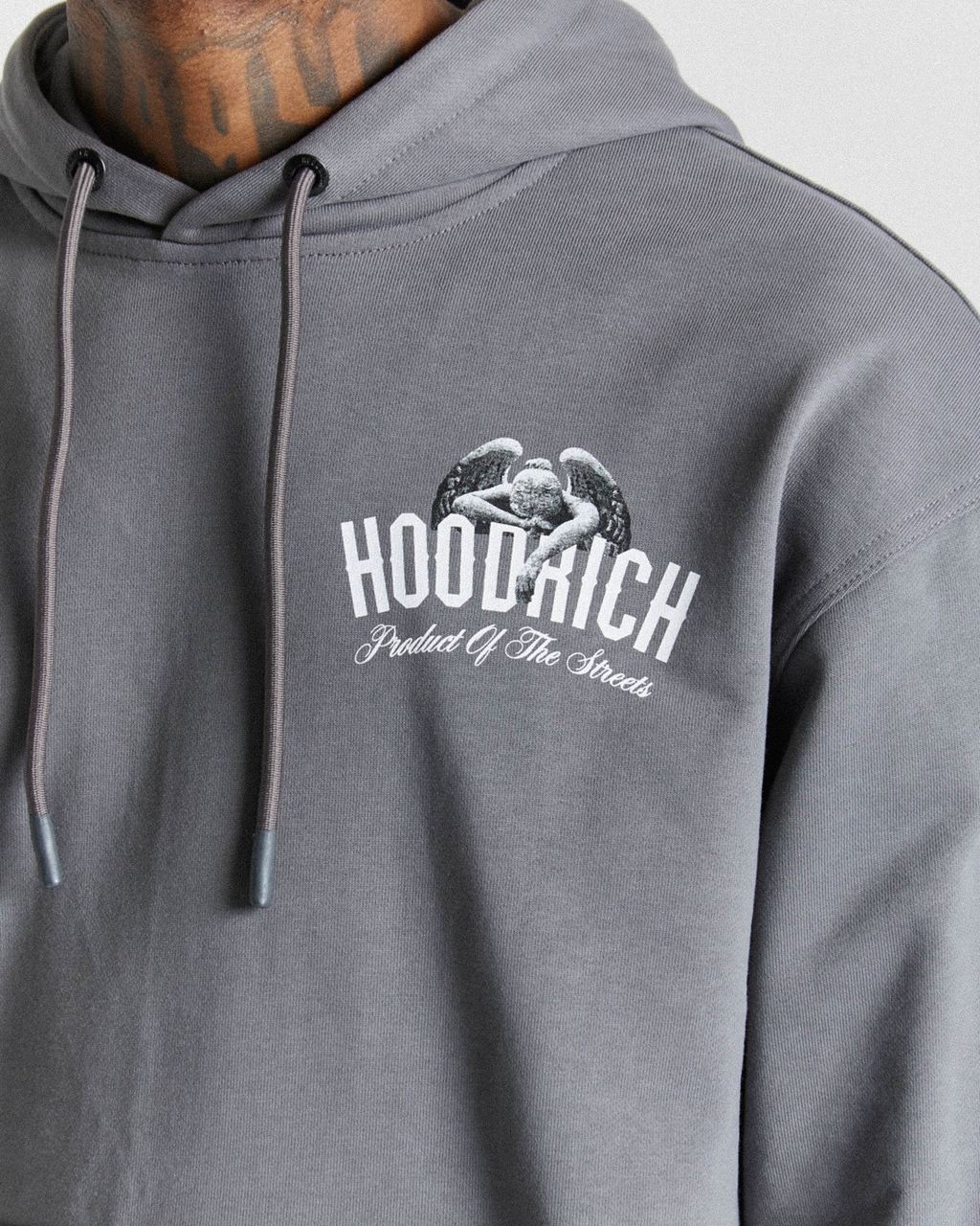 Grey Hoodrich Renaissance Resurgence Hoodie USA | 173-NJBRGU