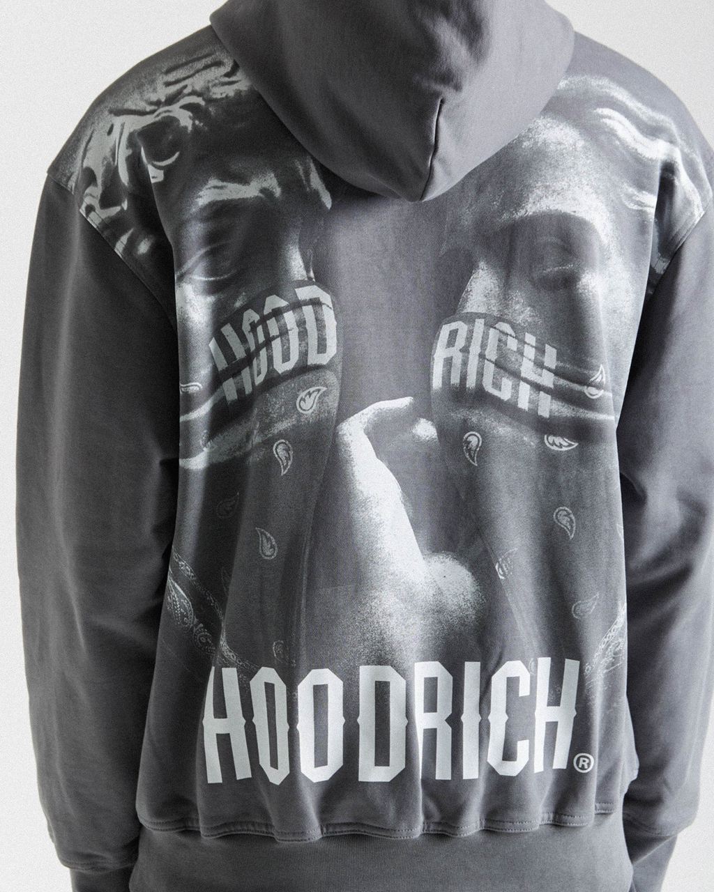 Grey Hoodrich Renaissance Resurgence Hoodie USA | 173-NJBRGU