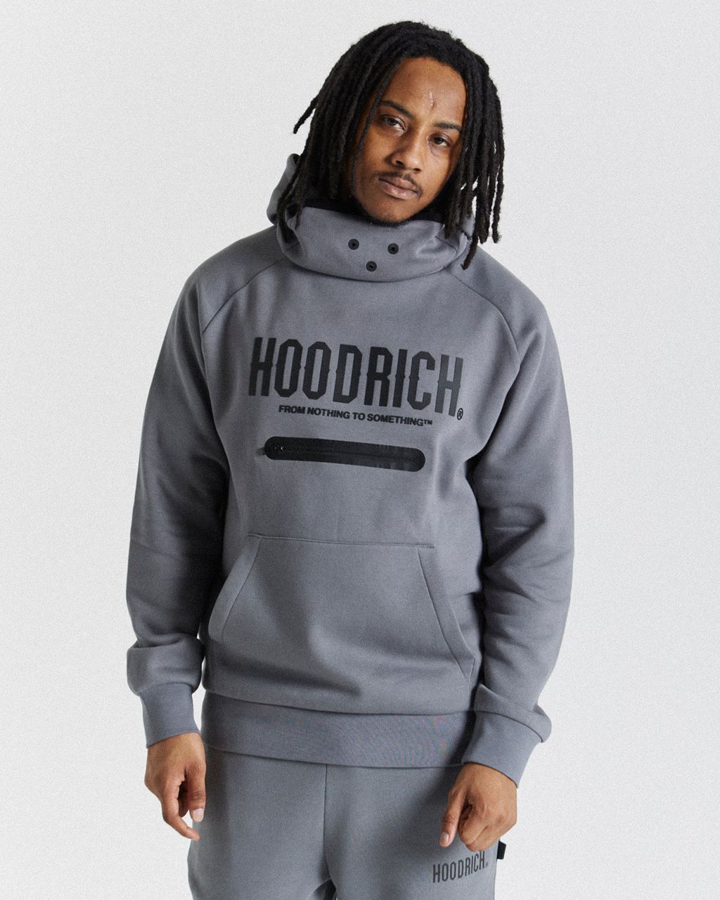 Grey Hoodrich Sight Hoodie USA | 485-OBTEWK