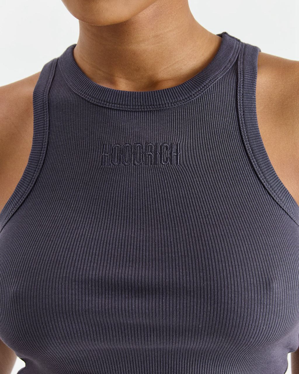 Grey Hoodrich Surface Racer Back Tank Top USA | 491-TNUXCO