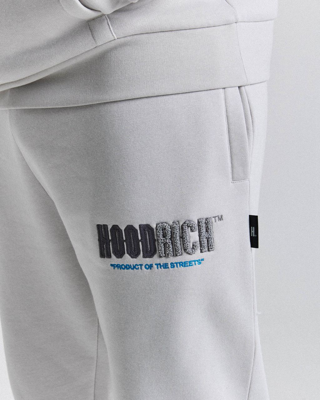 Light Greys/Blues Hoodrich Fade Joggers USA | 470-MRWZJP