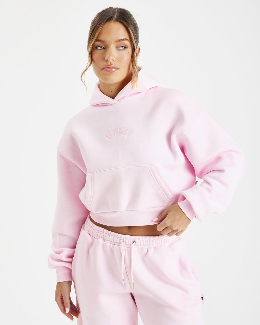 Pink Hoodrich Link Hoodie USA | 206-KAHMIX