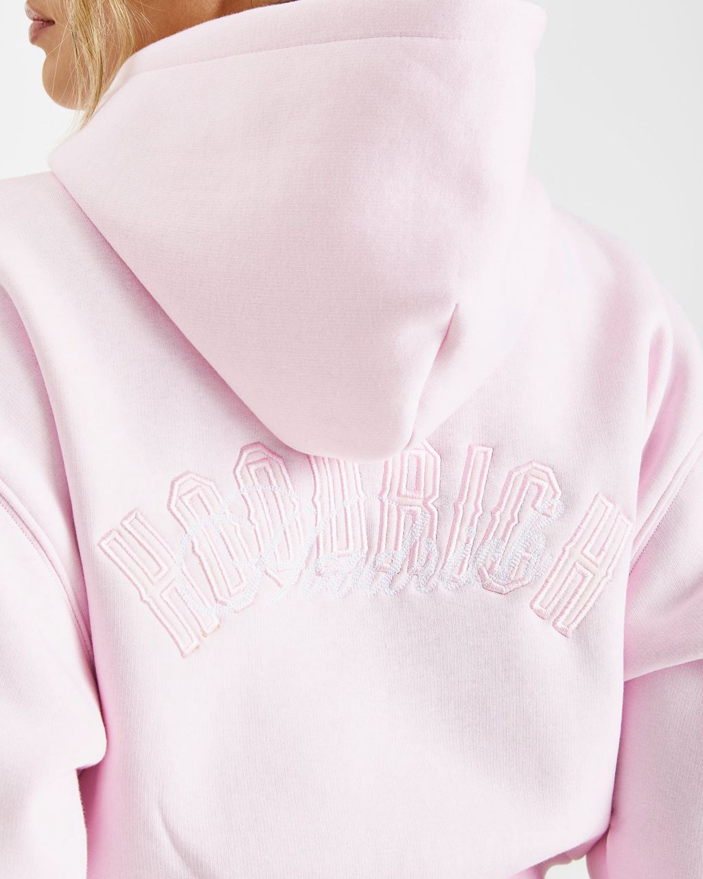 Pink Hoodrich Link Hoodie USA | 206-KAHMIX