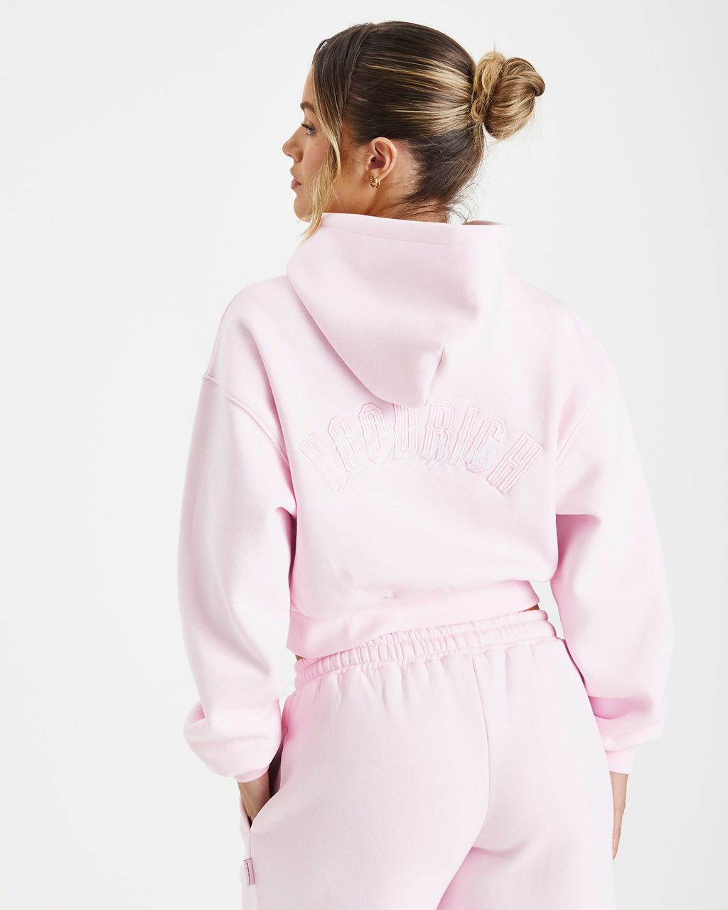 Pink Hoodrich Link Hoodie USA | 206-KAHMIX