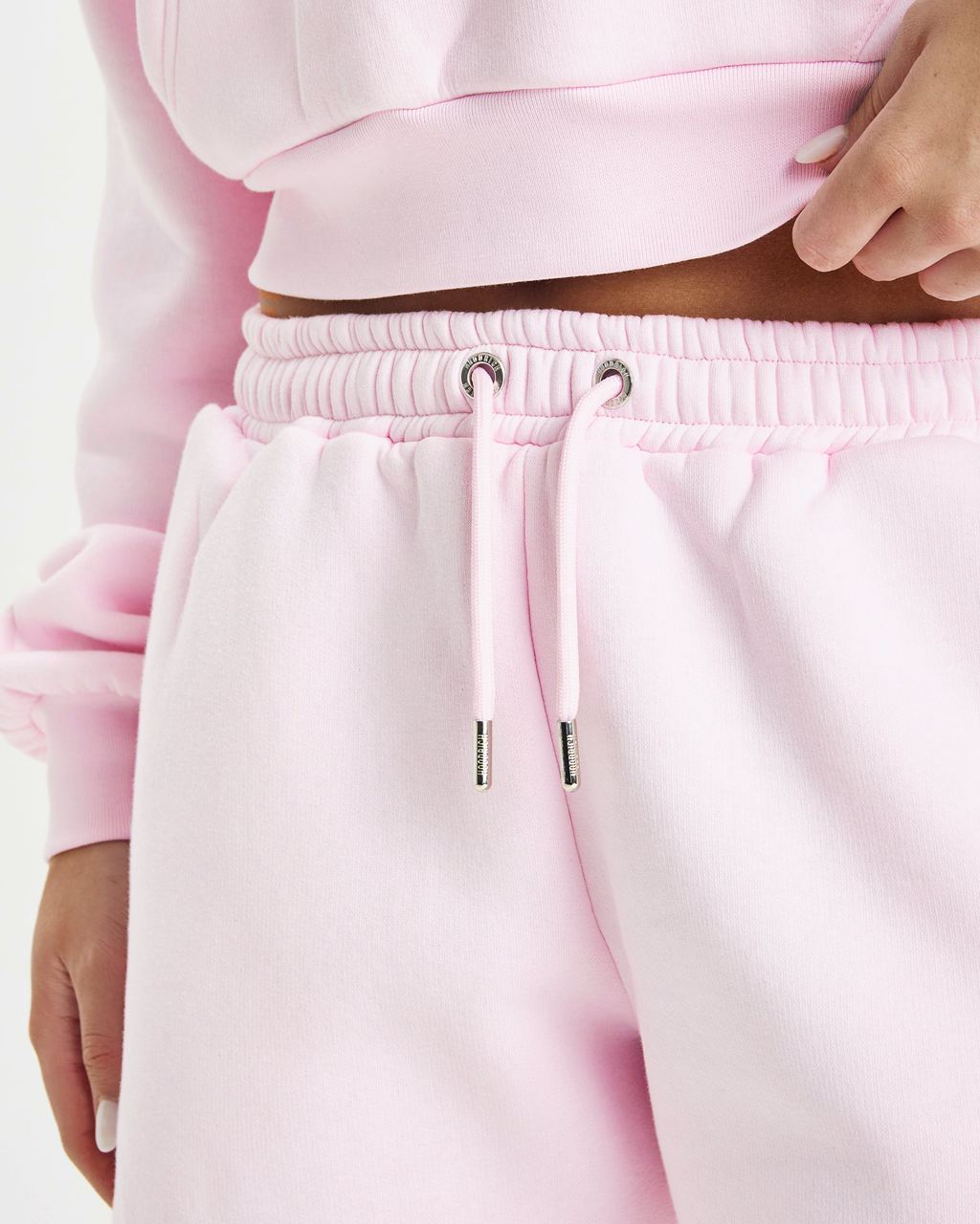 Pink Hoodrich Link Wide Leg Joggers USA | 803-HLZFWQ