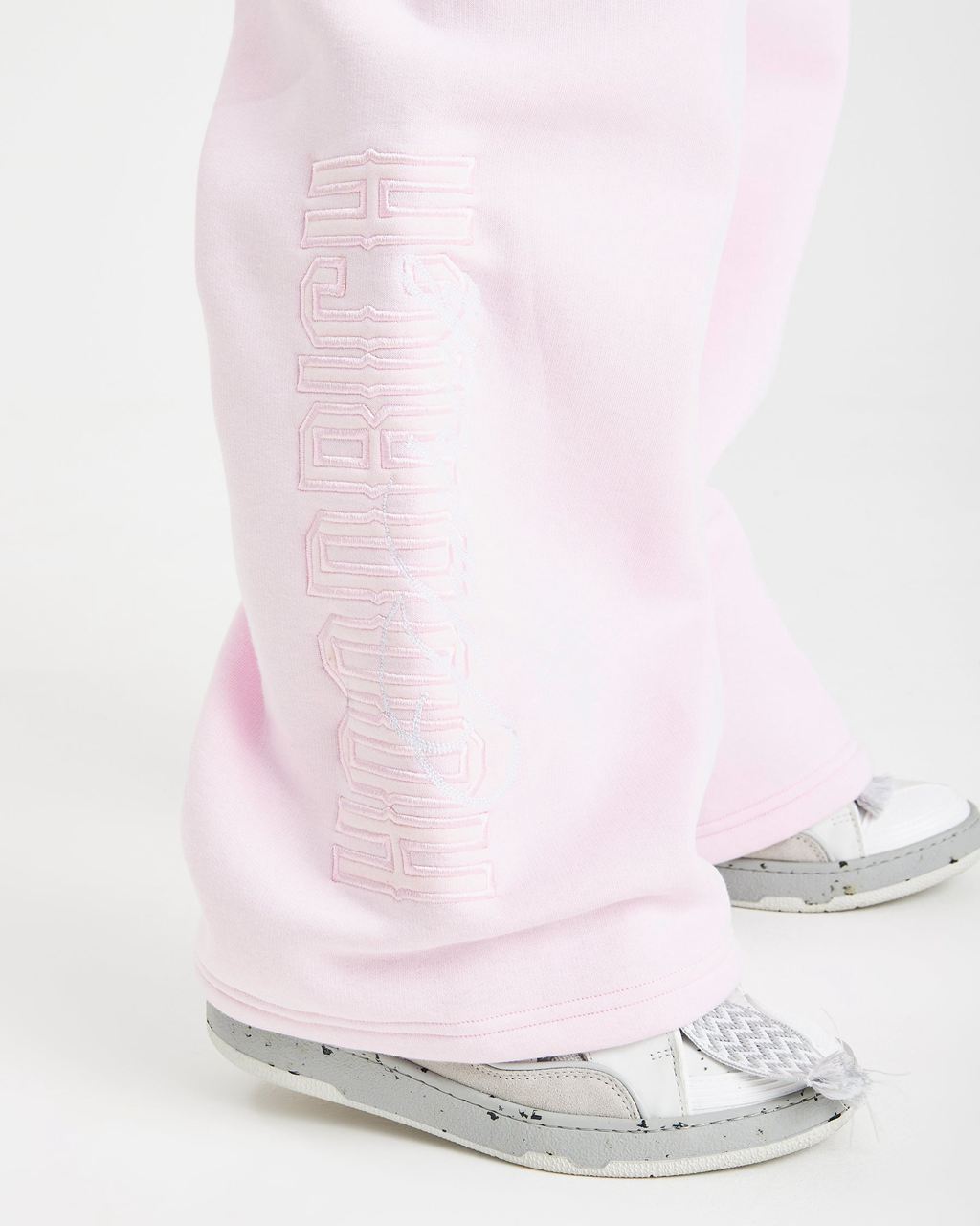 Pink Hoodrich Link Wide Leg Joggers USA | 803-HLZFWQ