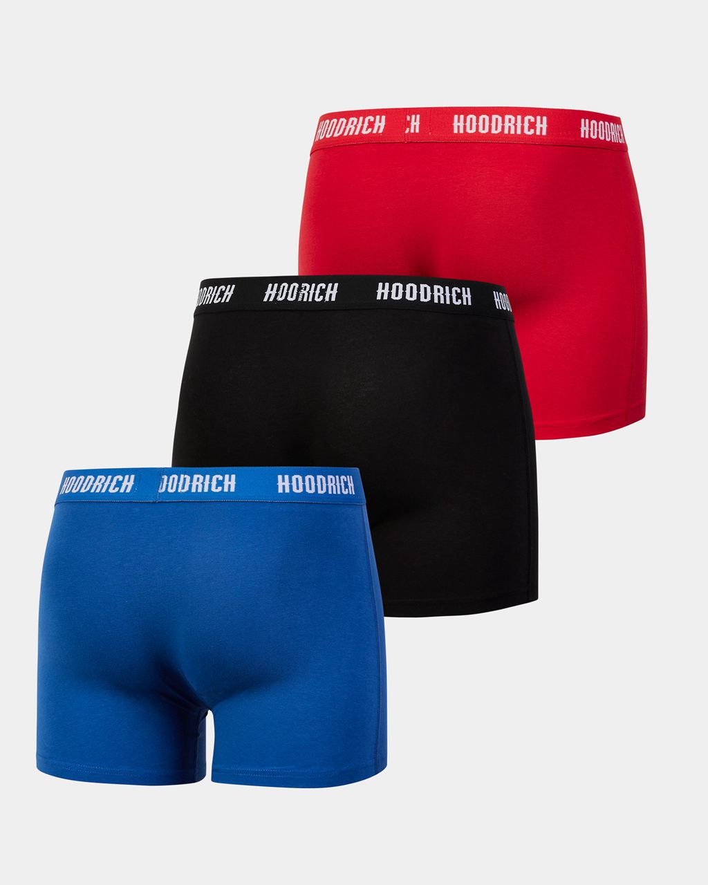 Red/Blue/Black Hoodrich Stadium 3 Pack Boxers USA | 360-PQAKOD