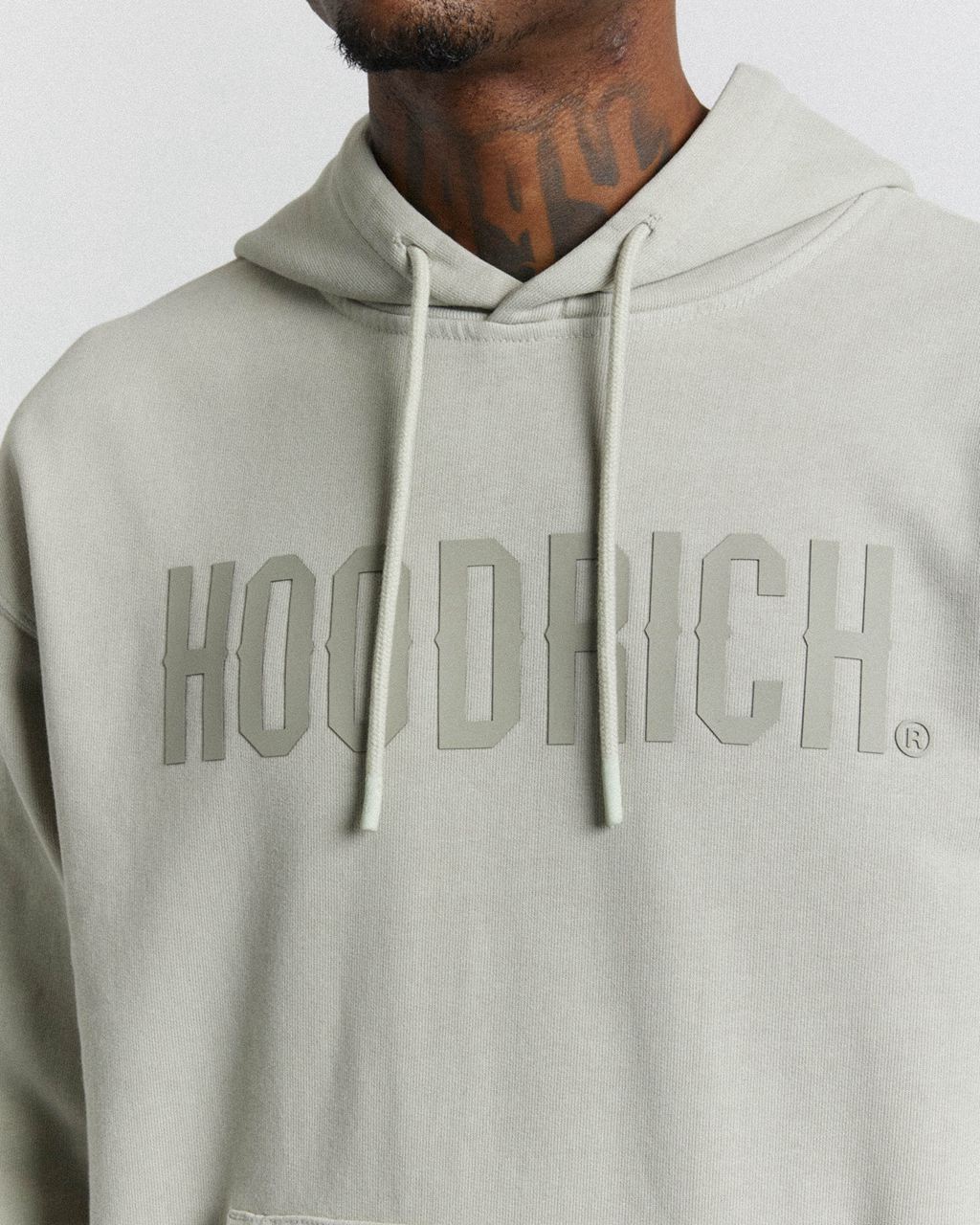 Sage Green Hoodrich Premium Essentials Hoodie USA | 584-NUDACI