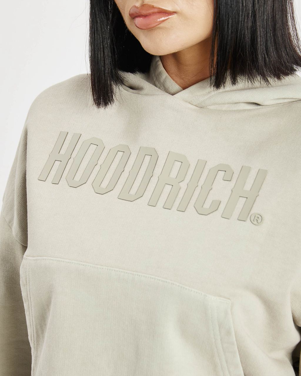 Sage Green Hoodrich Premium Essentials Hoodie USA | 823-IJYVRZ