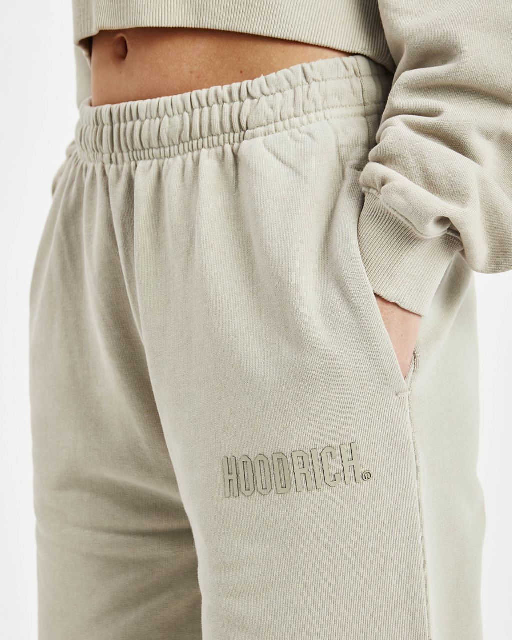 Sage Green Hoodrich Premium Essentials Joggers USA | 592-OPIDJE