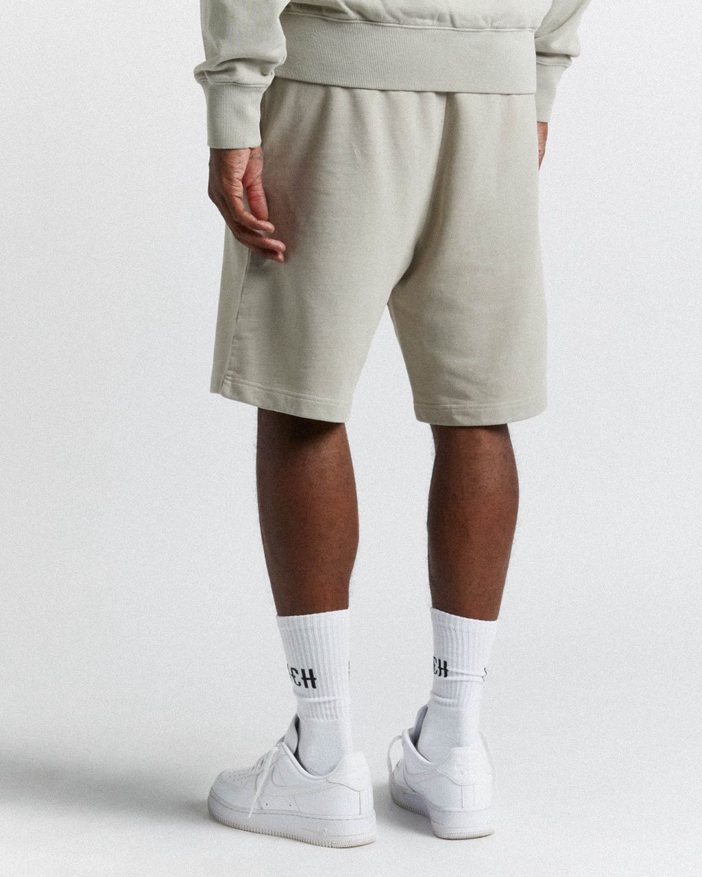 Sage Green Hoodrich Premium Essentials Shorts USA | 137-JTSYCF