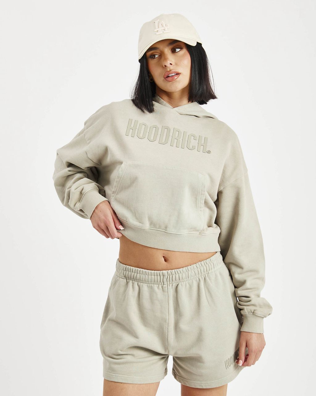 Sage Green Hoodrich Premium Essentials Shorts USA | 571-QBNEUI