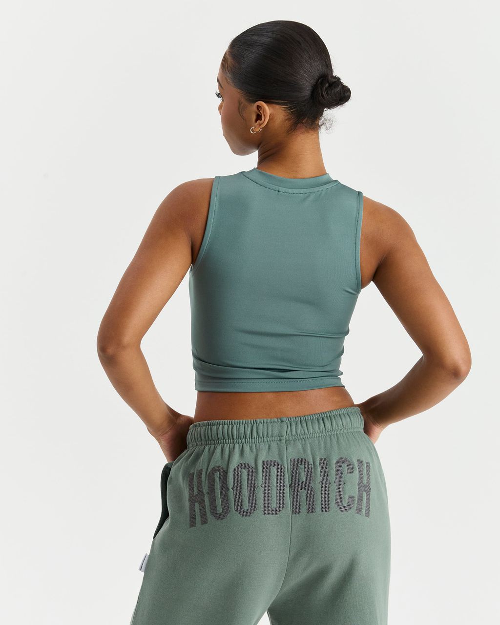 Sage Hoodrich Surface Tank Top USA | 390-VWSJPH