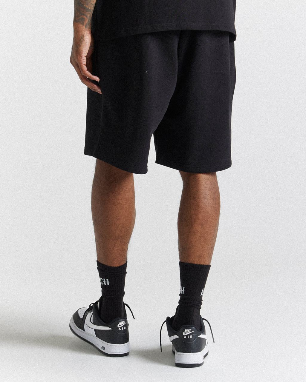 Triple Black Hoodrich Kraze Shorts USA | 106-QHGNJO