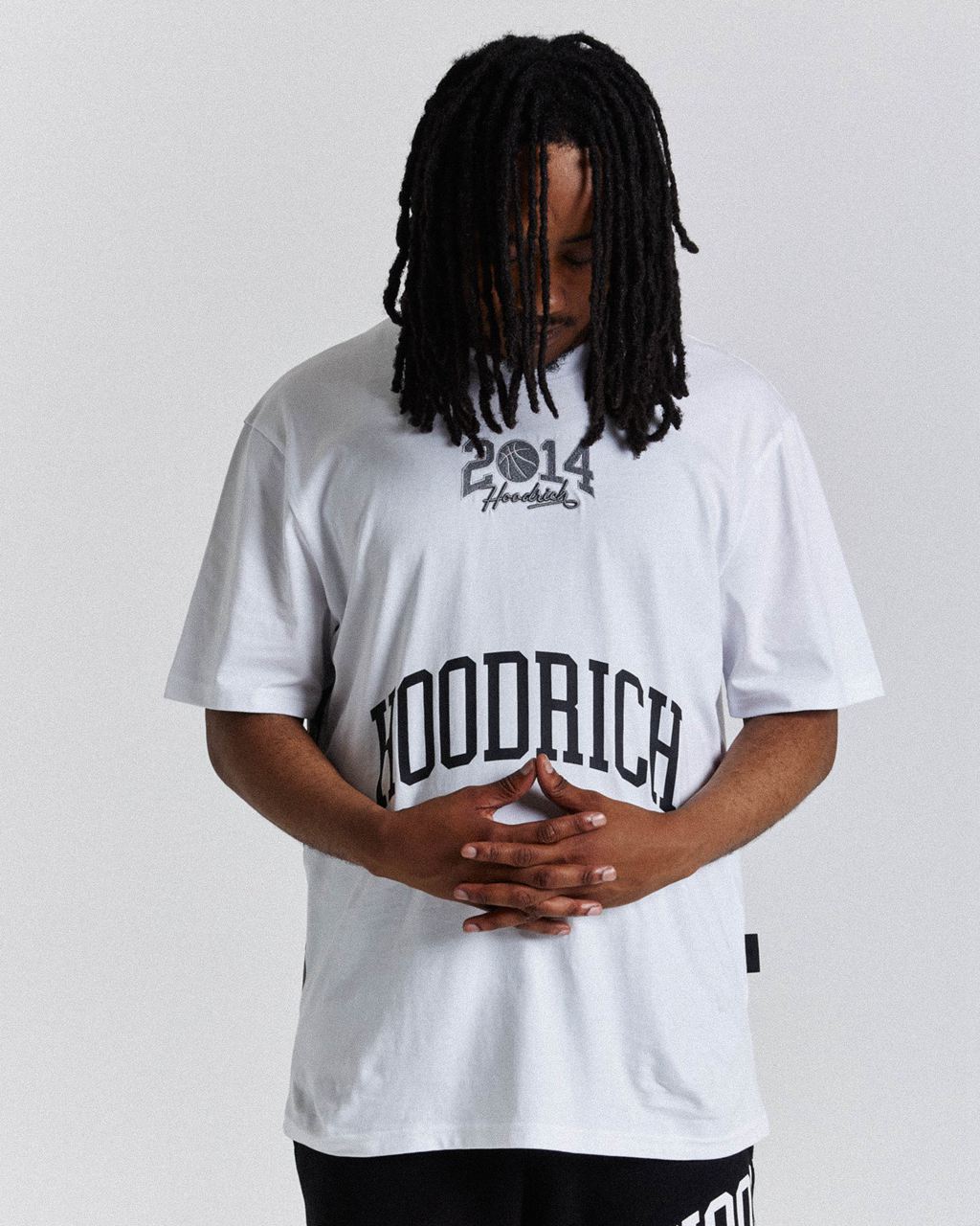 White/Black/Grey Hoodrich Menace T-Shirt USA | 906-UCINWE